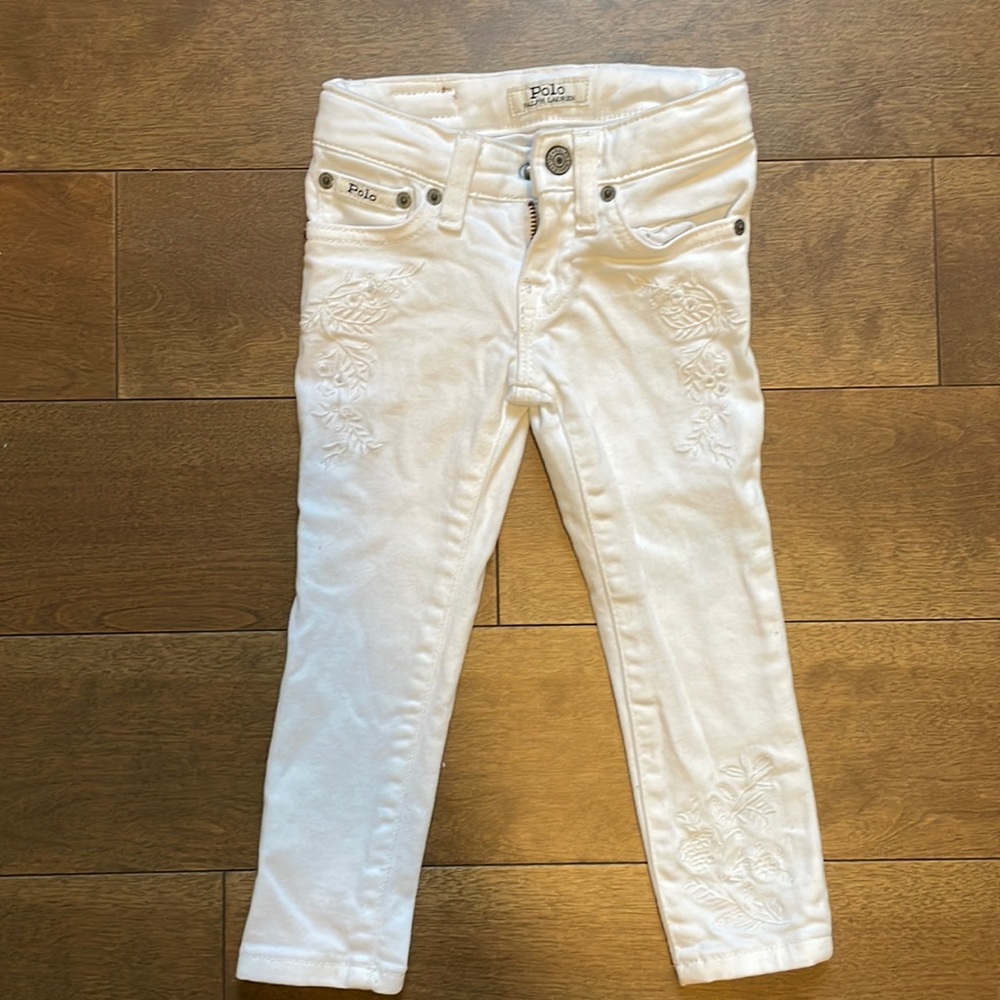 White jeans